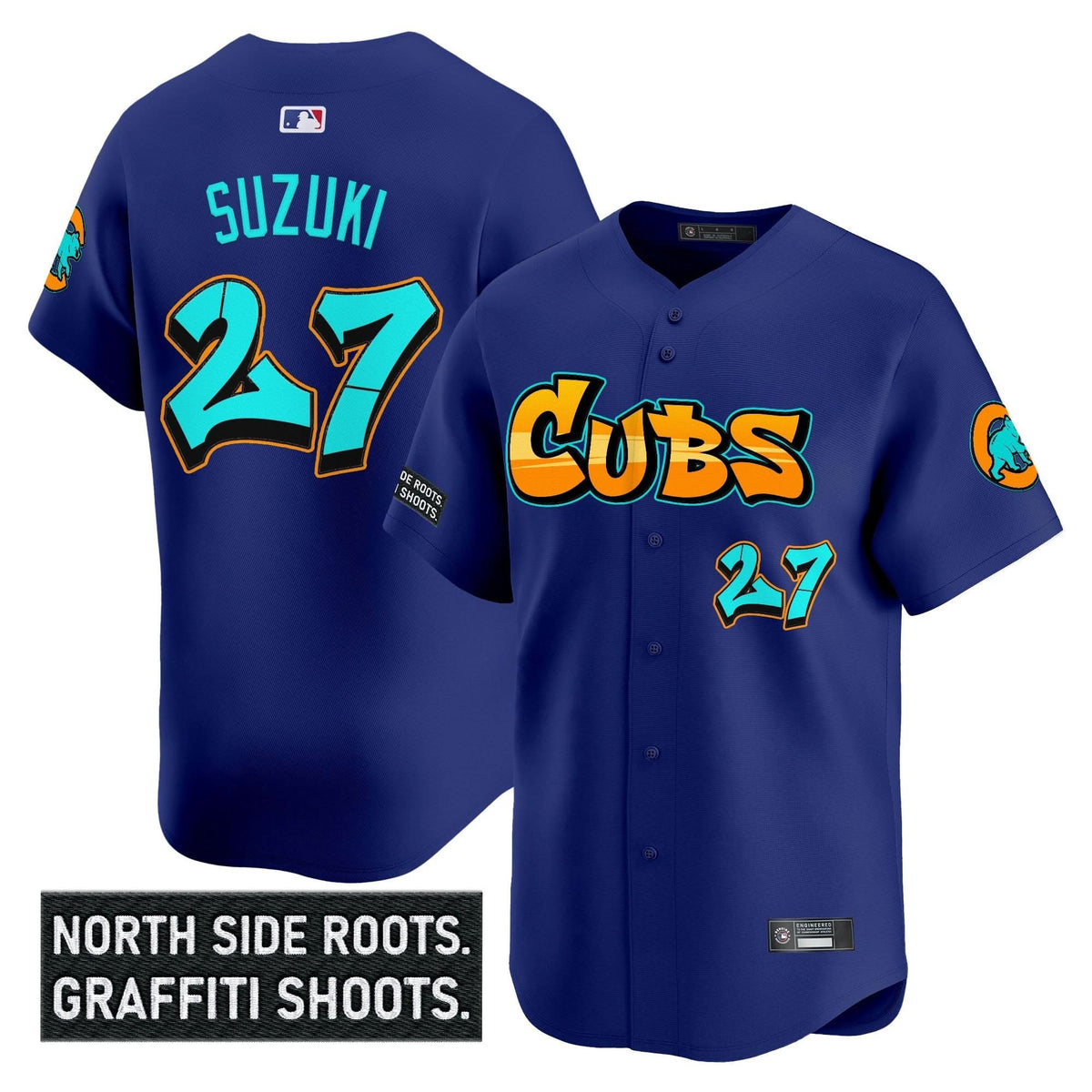 CC 'Graffiti North Side Edition' Vapor Premier Limited Jersey - Stitched