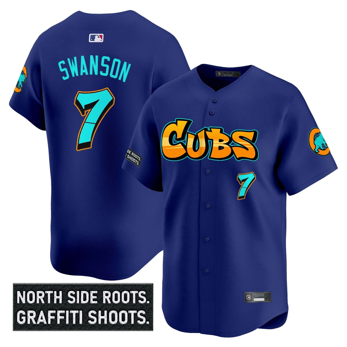 CC 'Graffiti North Side Edition' Vapor Premier Limited Jersey - Stitched