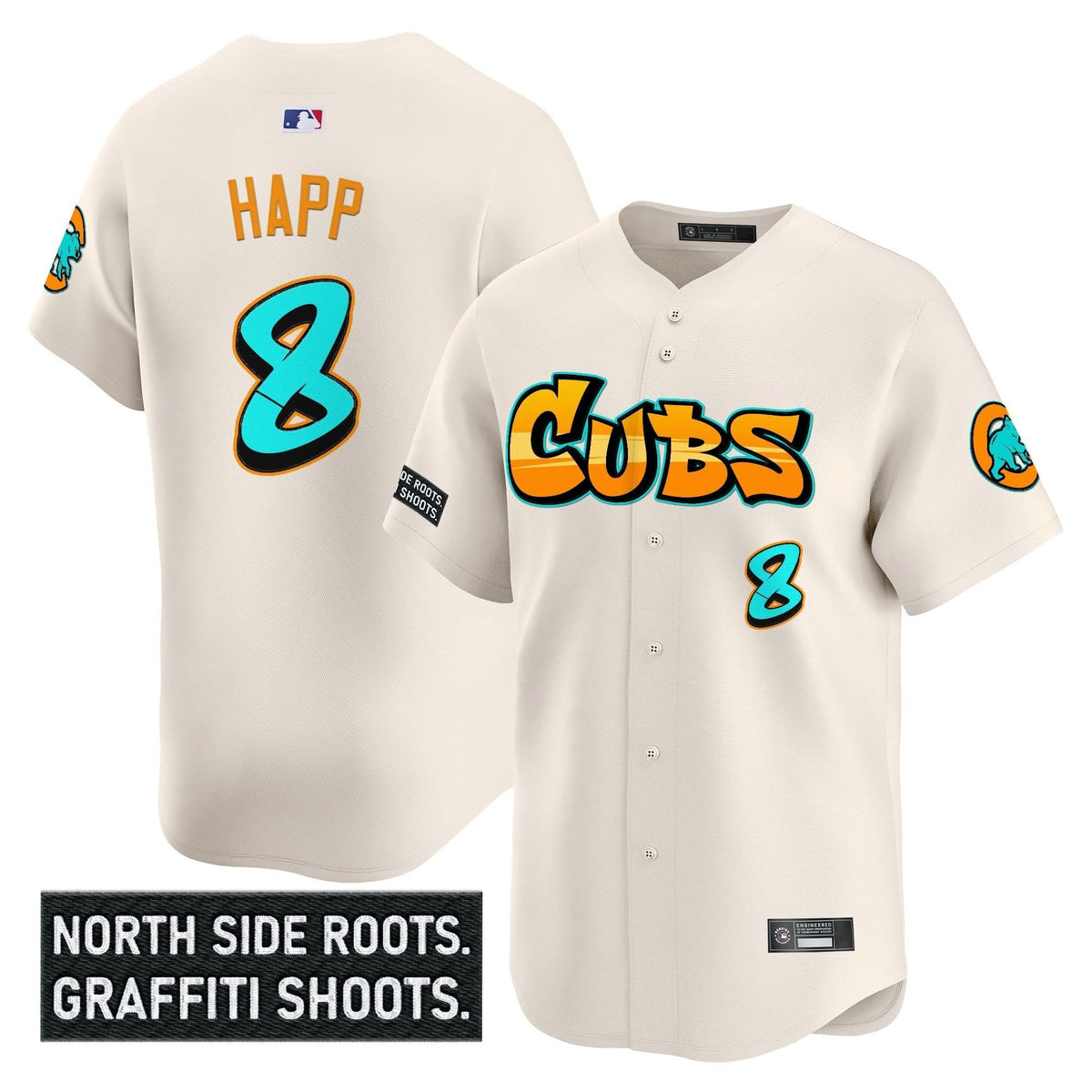 CC 'Graffiti North Side Edition' Vapor Premier Limited Jersey - Stitched