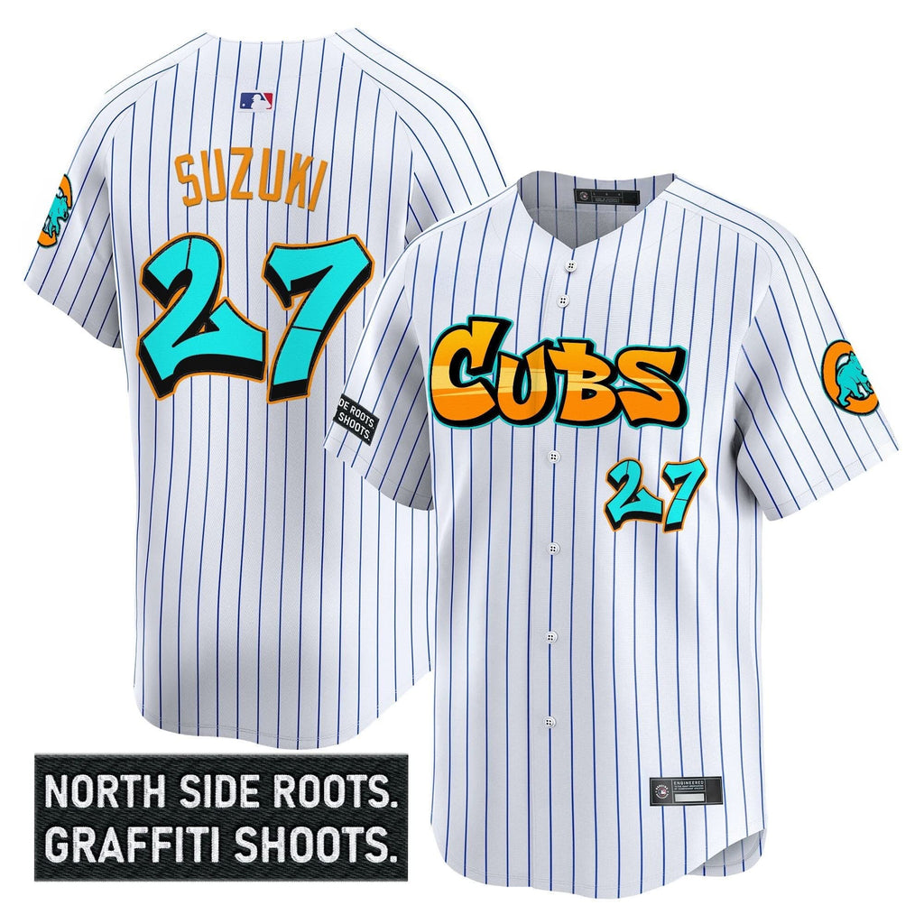 CC 'Graffiti North Side Edition' Vapor Premier Limited Jersey - Stitched
