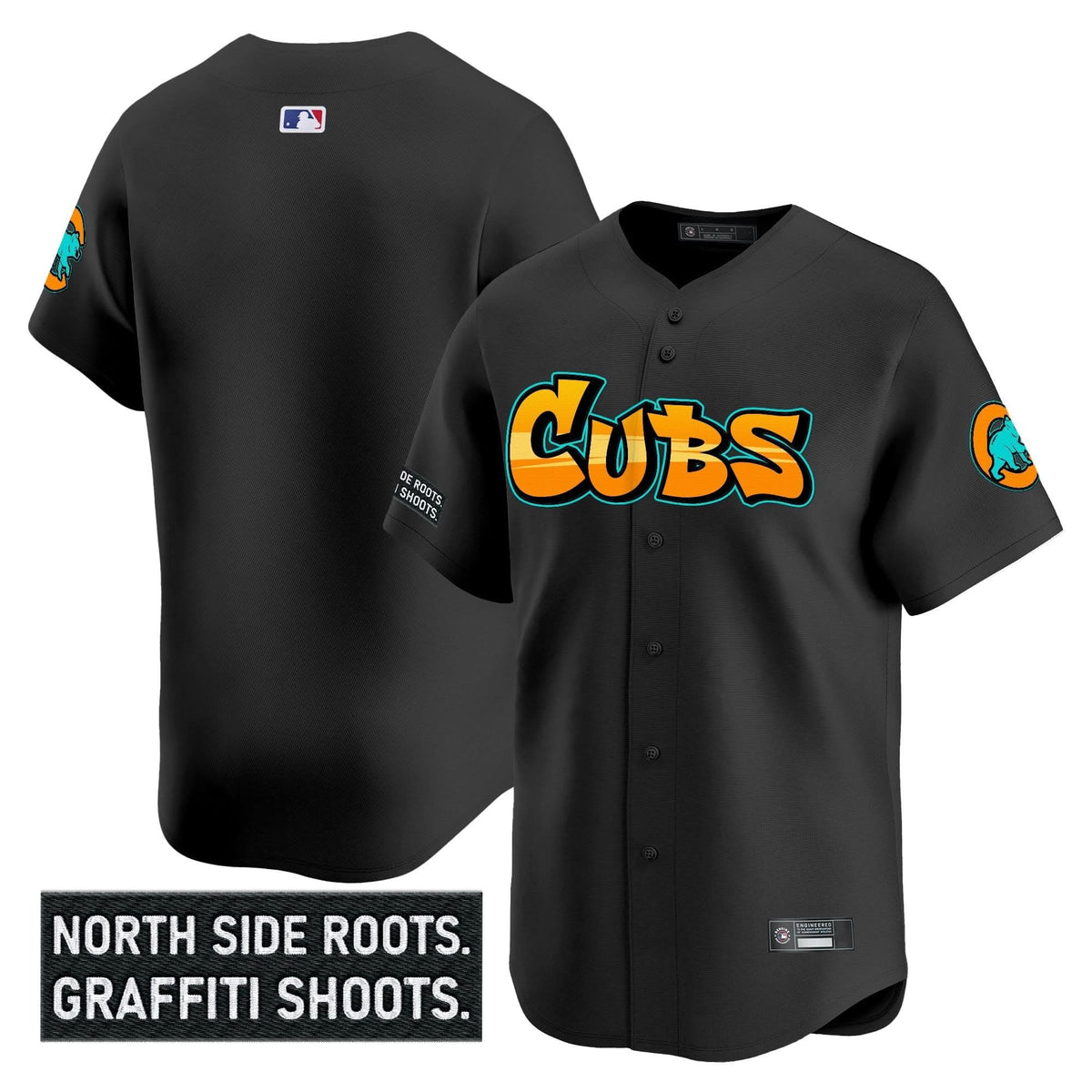 CC 'Graffiti North Side Edition' Vapor Premier Limited Jersey - Stitched