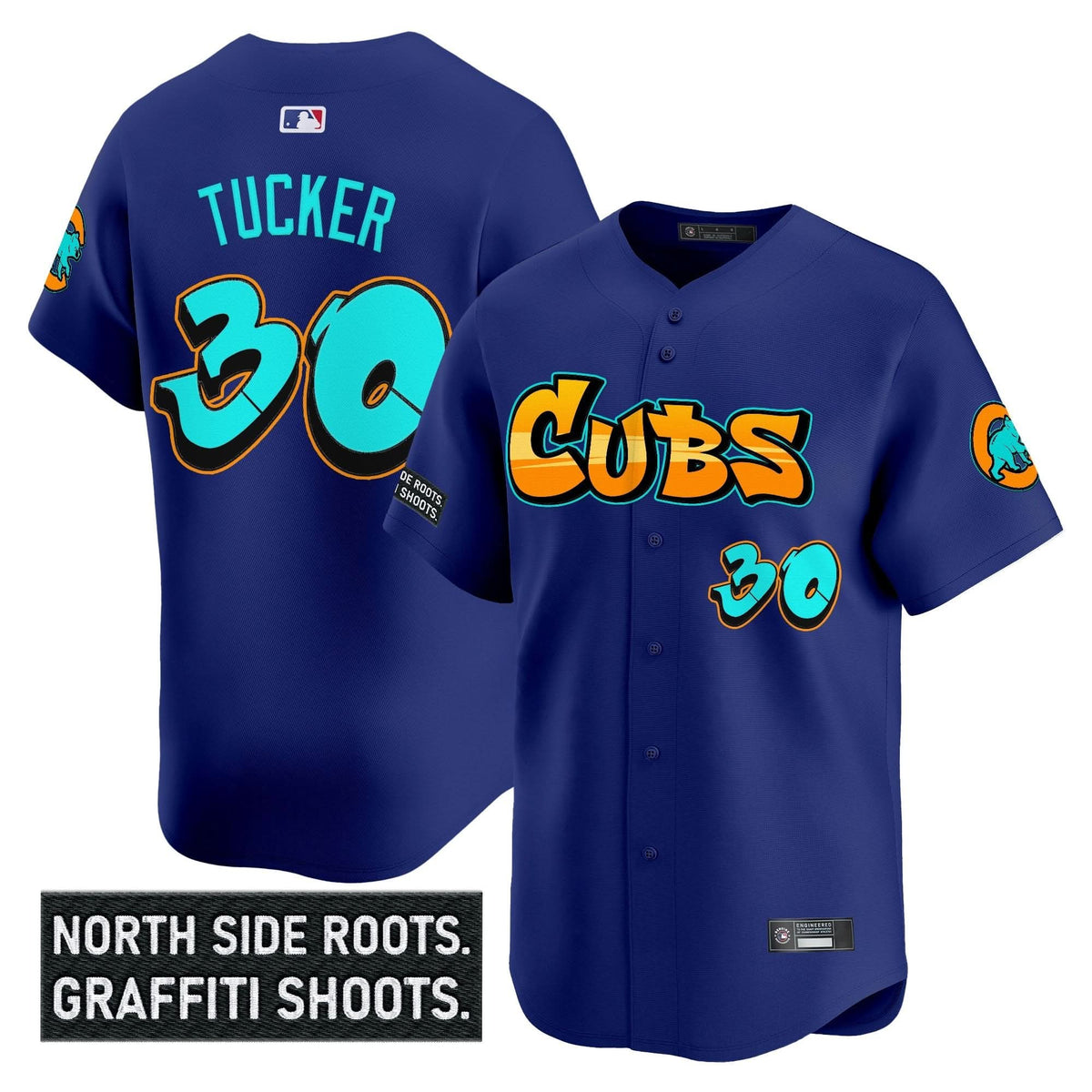 CC 'Graffiti North Side Edition' Vapor Premier Limited Jersey - Stitched