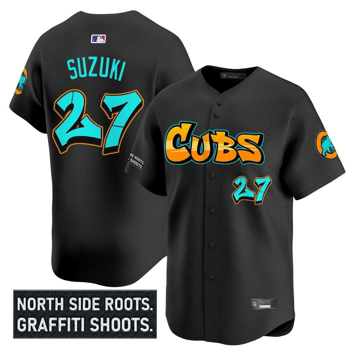 CC 'Graffiti North Side Edition' Vapor Premier Limited Jersey - Stitched