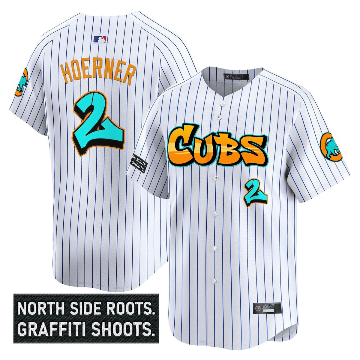 CC 'Graffiti North Side Edition' Vapor Premier Limited Jersey - Stitched