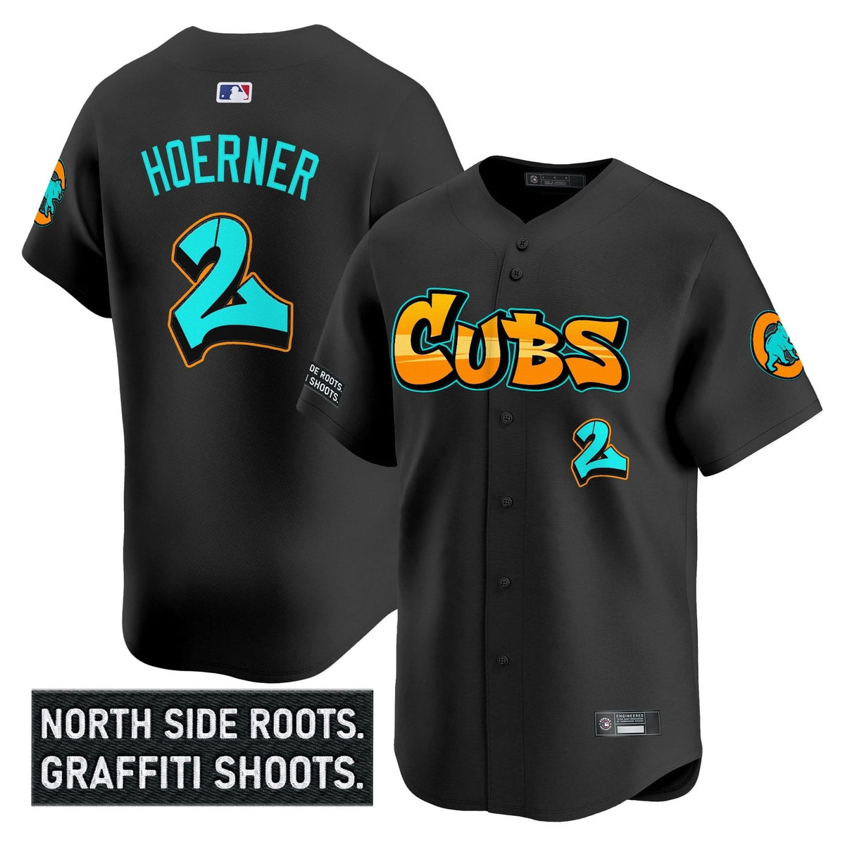 CC 'Graffiti North Side Edition' Vapor Premier Limited Jersey - Stitched