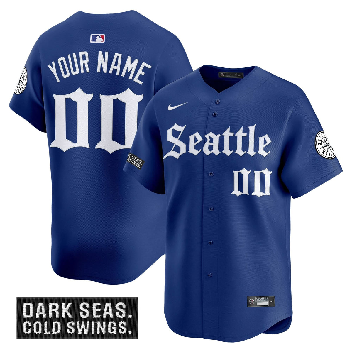 SM 'Deep Sea Gothic Edition' Vapor Premier Limited Custom Jersey - Stitched