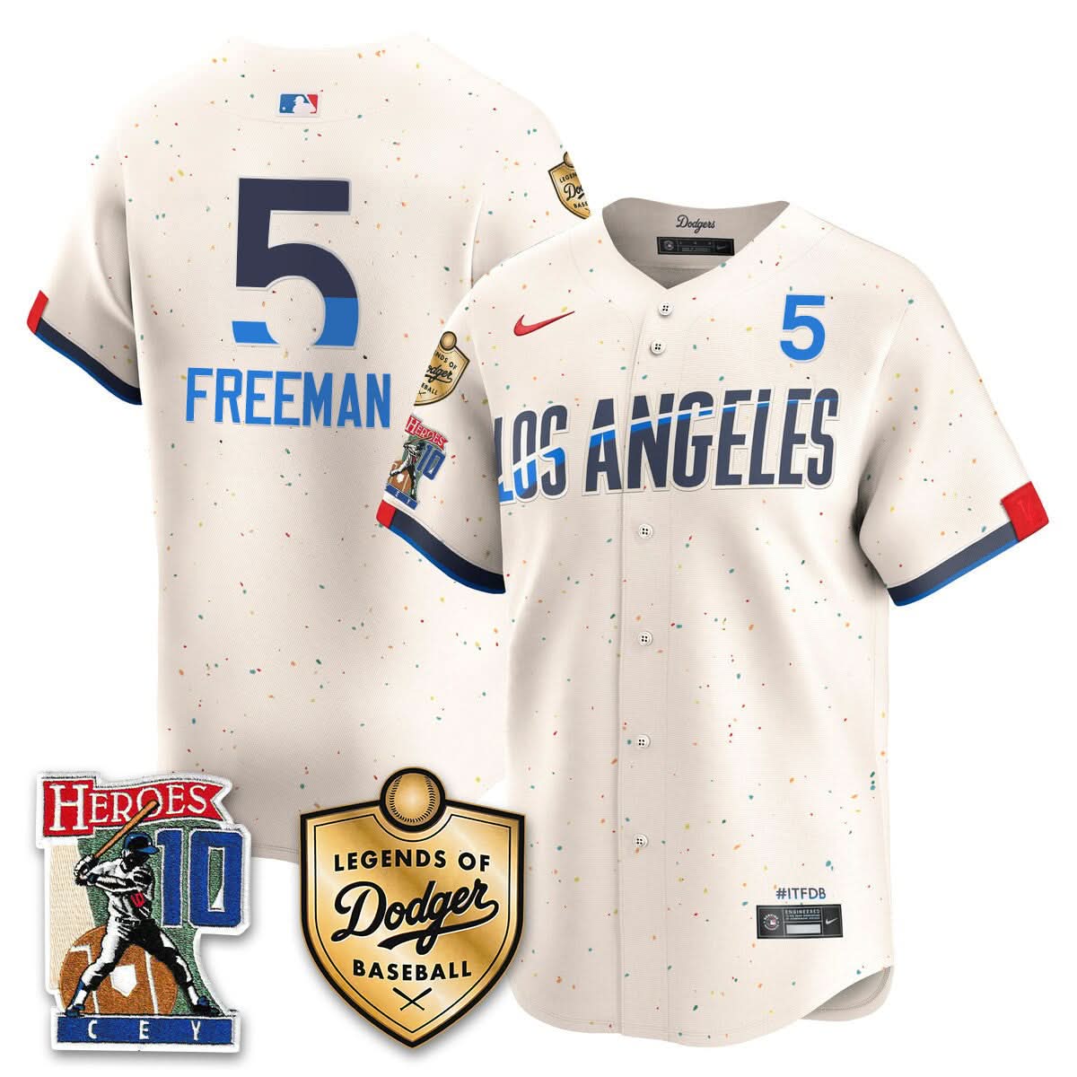 LAD Ron Cey "Legends Of LAD Baseball" Jersey - Stitched