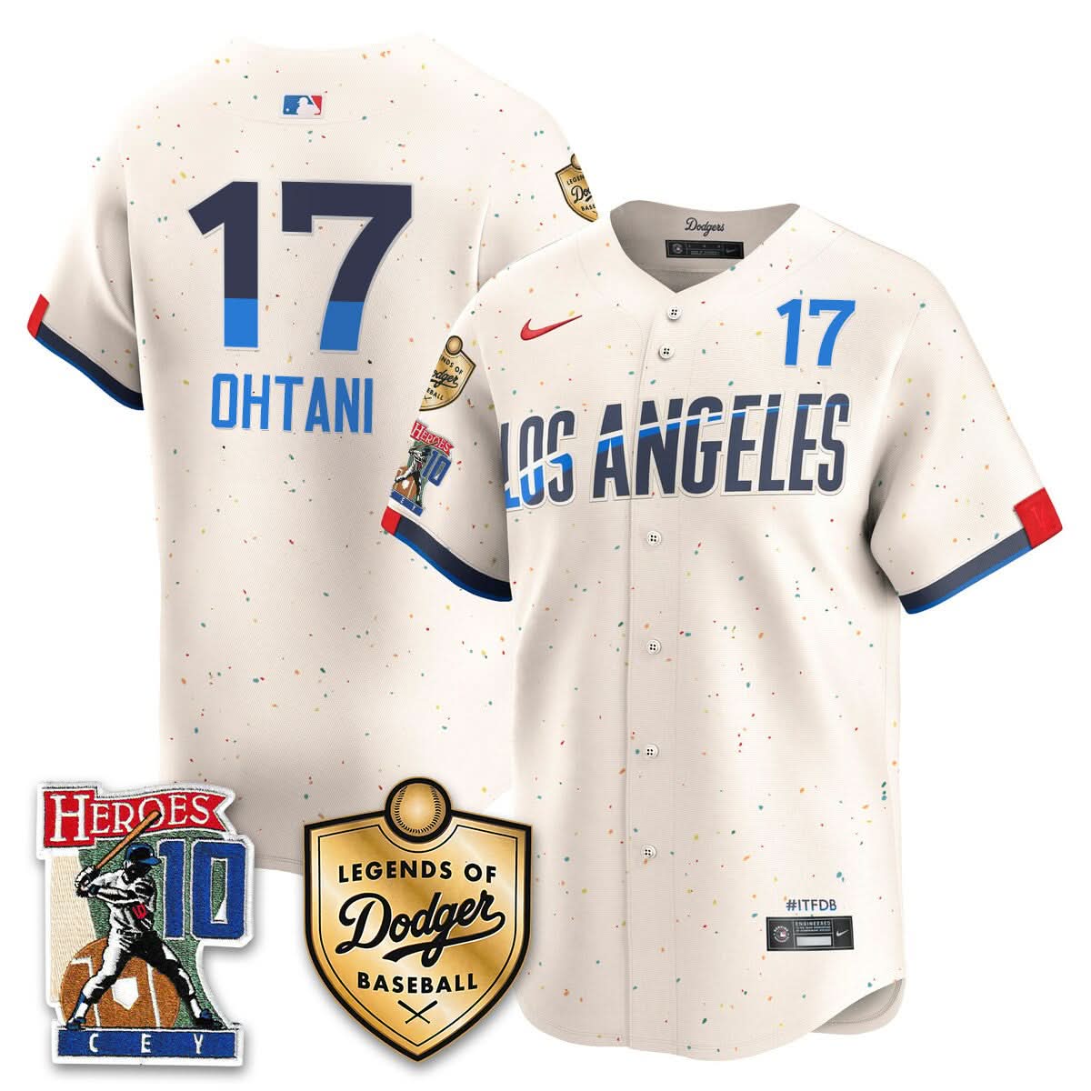 LAD Ron Cey "Legends Of LAD Baseball" Jersey - Stitched