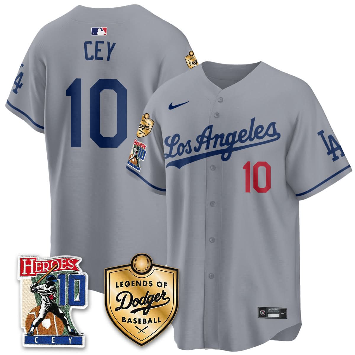 LAD Ron Cey "Legends Of LAD Baseball" Jersey - Stitched