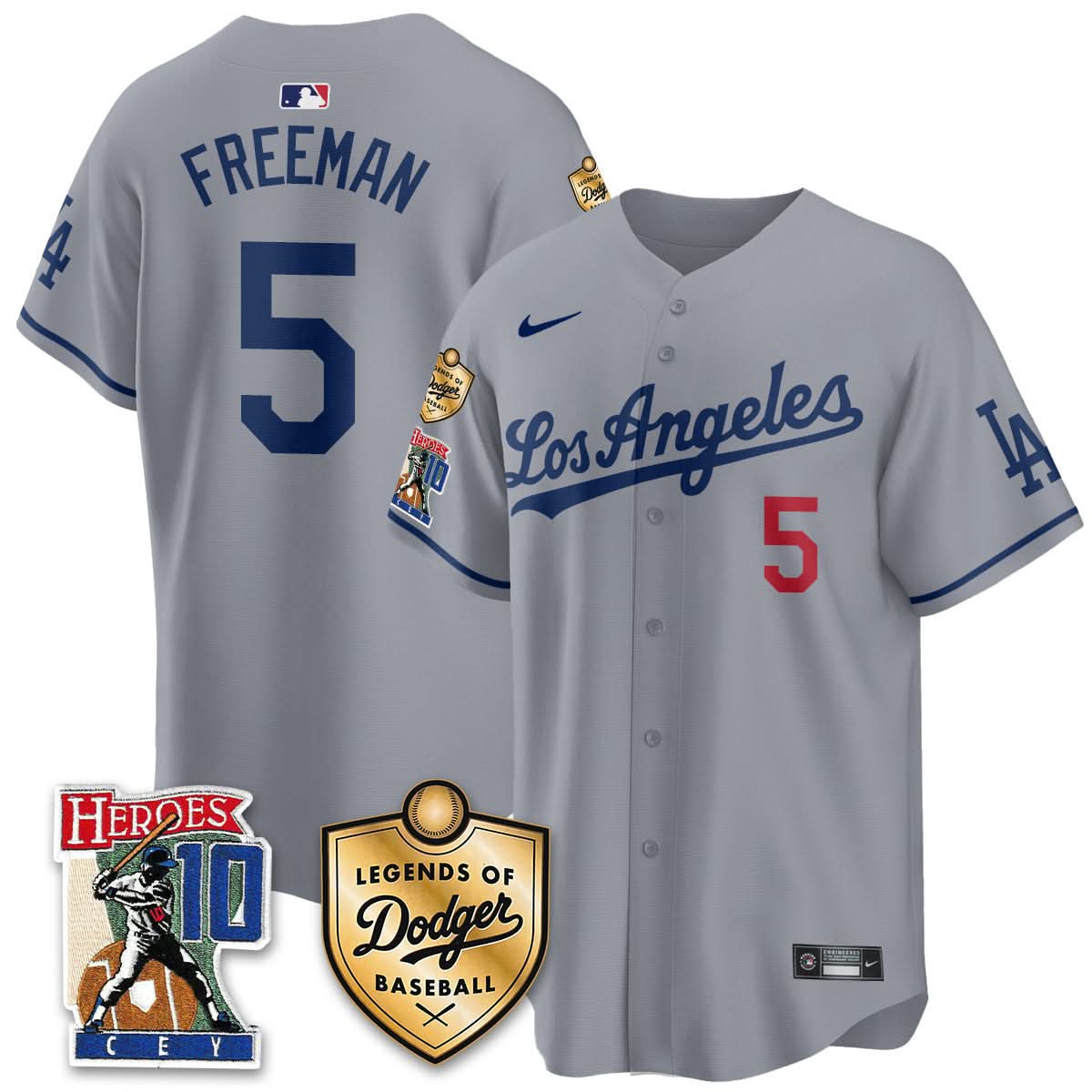 LAD Ron Cey "Legends Of LAD Baseball" Jersey - Stitched
