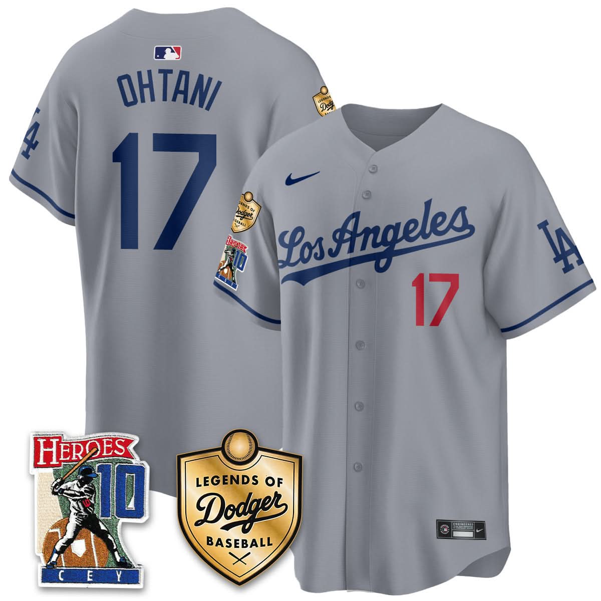 LAD Ron Cey "Legends Of LAD Baseball" Jersey - Stitched