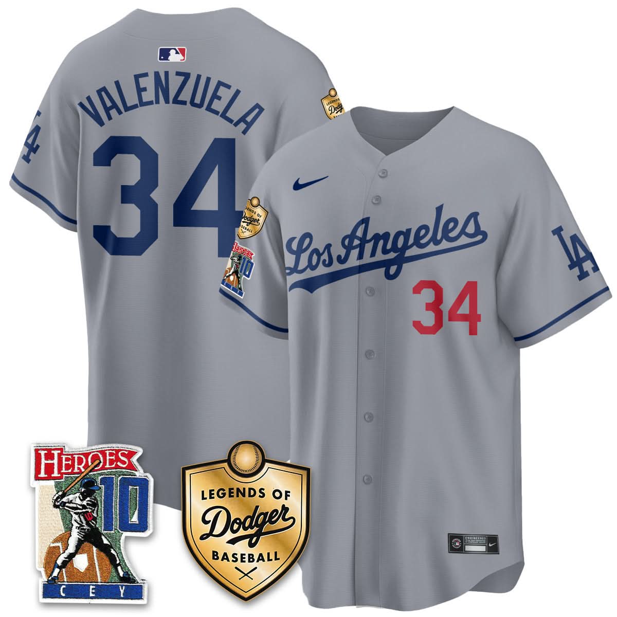 LAD Ron Cey "Legends Of LAD Baseball" Jersey - Stitched