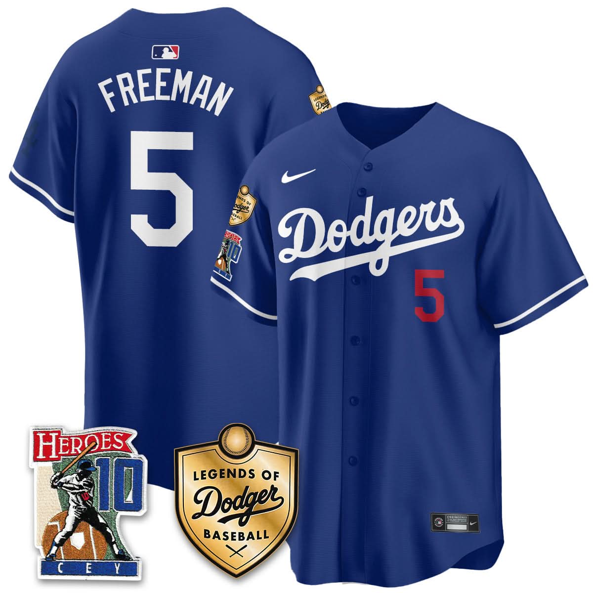 LAD Ron Cey "Legends Of LAD Baseball" Jersey - Stitched