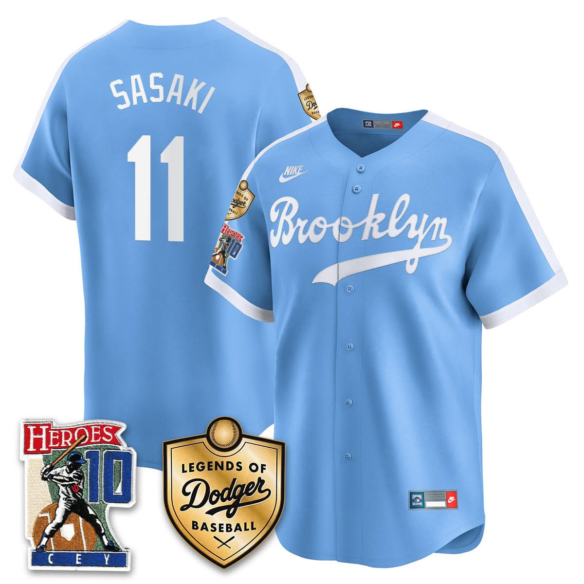LAD Ron Cey "Legends Of LAD Baseball" Jersey - Stitched