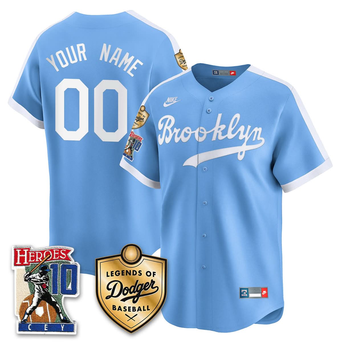 LAD Ron Cey "Legends Of LAD Baseball" Custom Jersey - Stitched