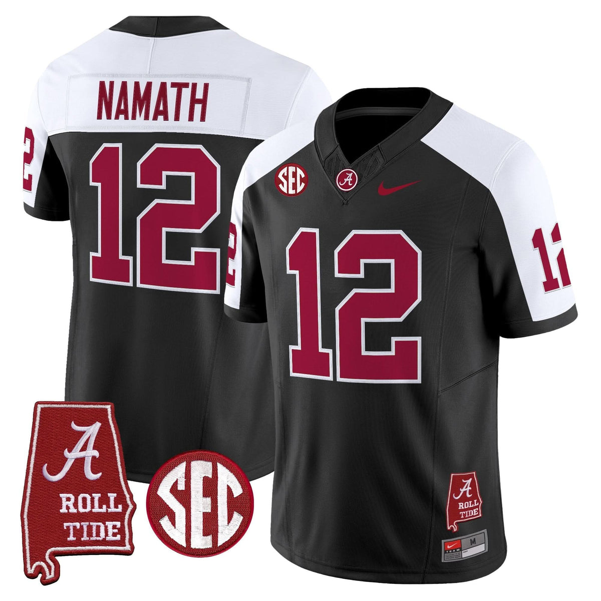 ACT Throwback Vapor Limited Jersey - Alabama Map