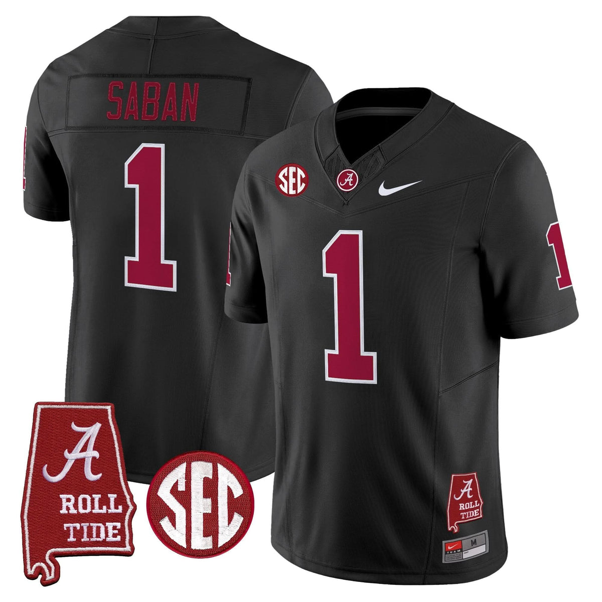 ACT Throwback Vapor Limited Jersey - Alabama Map