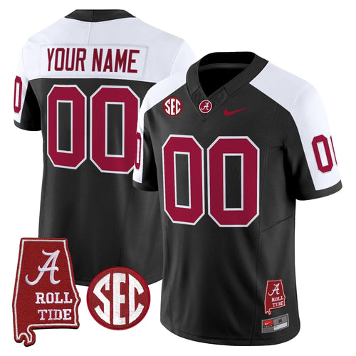 ACT Throwback Vapor Limited Custom Jersey - Alabama Map