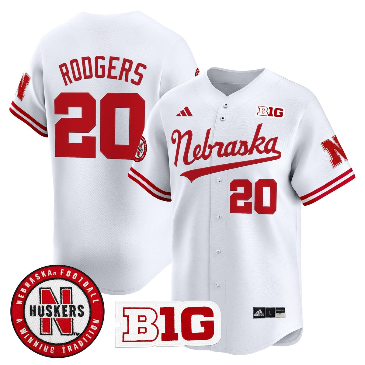 NC 2025 Vapor Baseball Jersey - Stitched