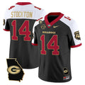 GB 2025 Georgia Map & Vince Dooley Patch Vapor Limited Jersey