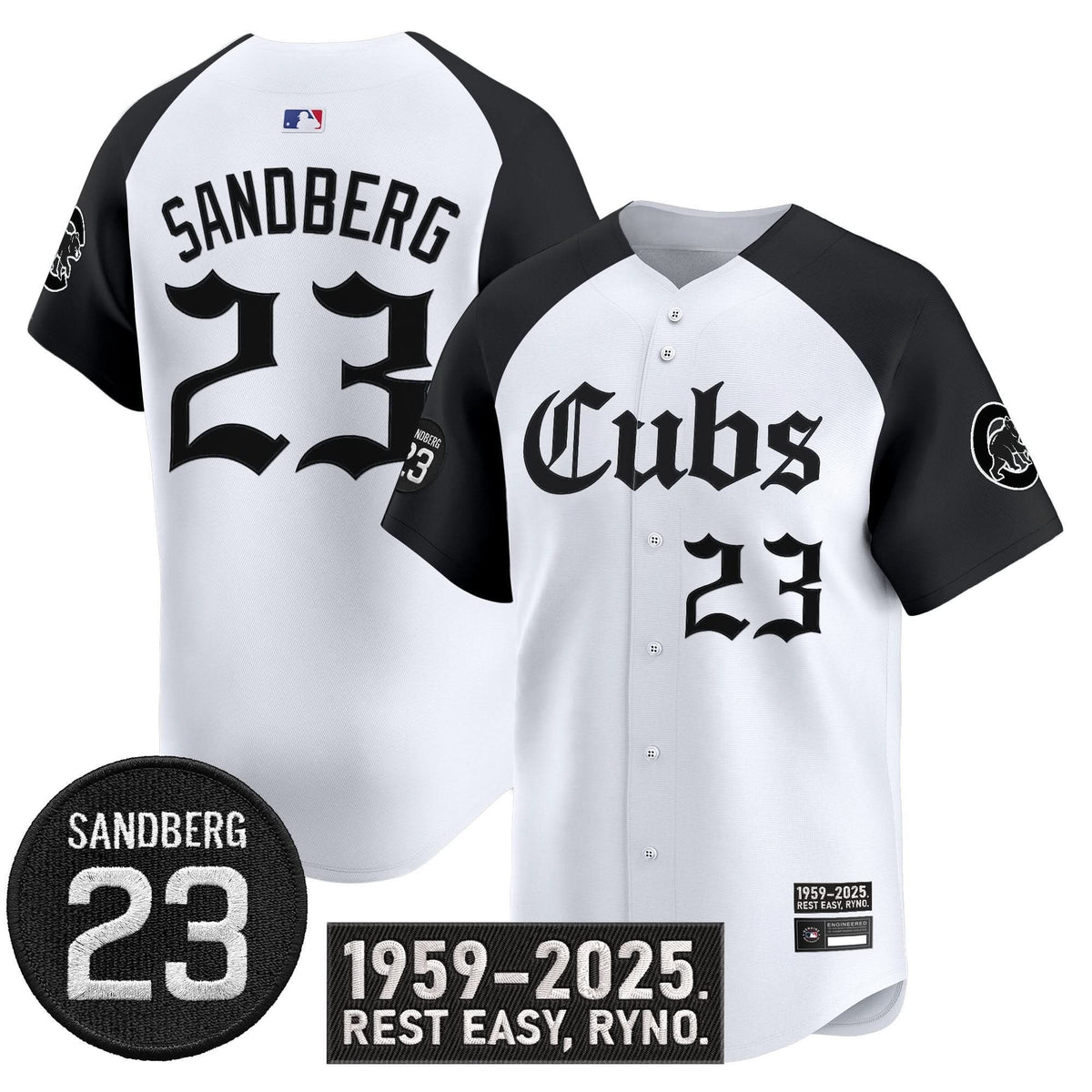 CC 'Ryne Sandberg Tribute' Vapor Premier Limited Jersey - Stitched