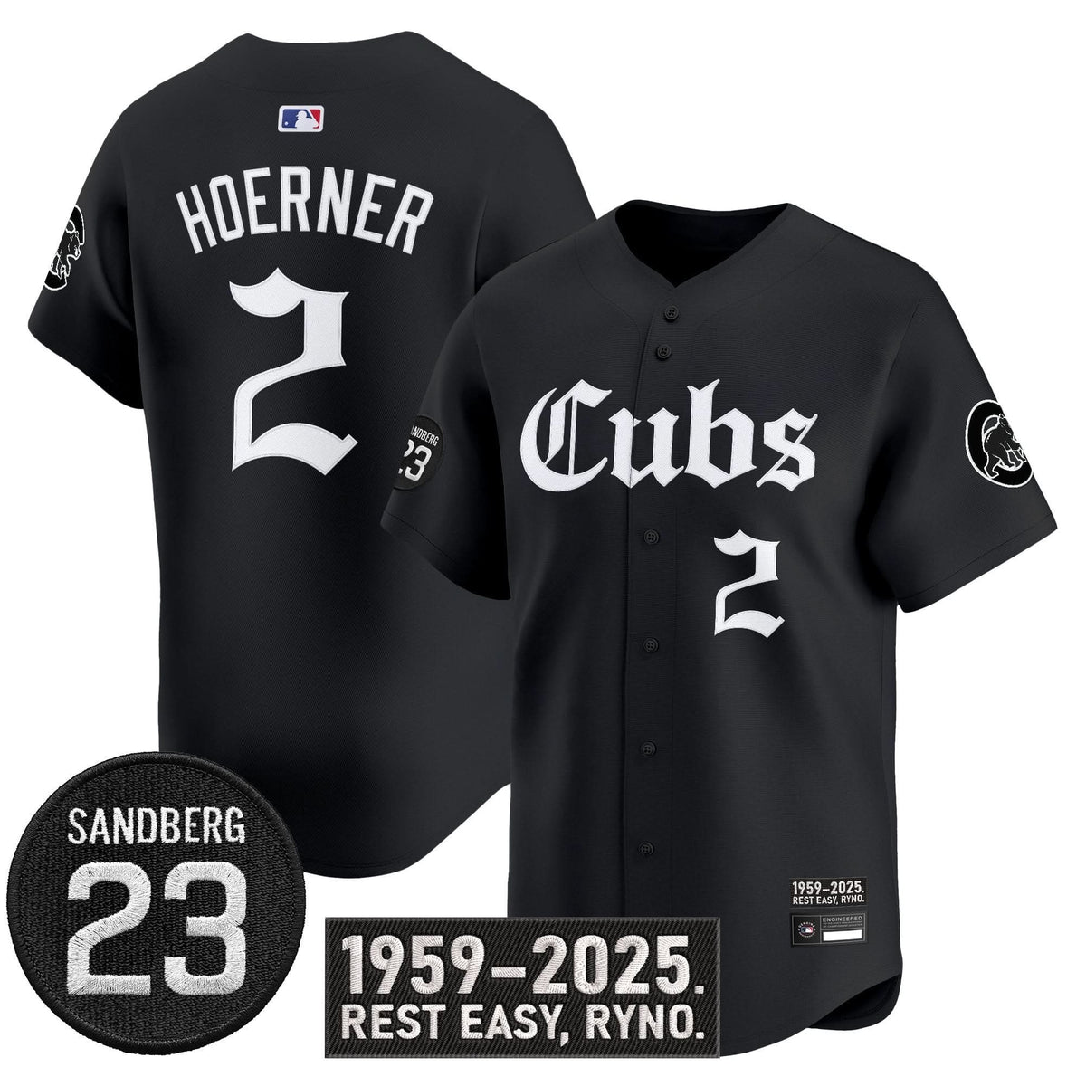 CC 'Ryne Sandberg Tribute' Vapor Premier Limited Jersey - Stitched