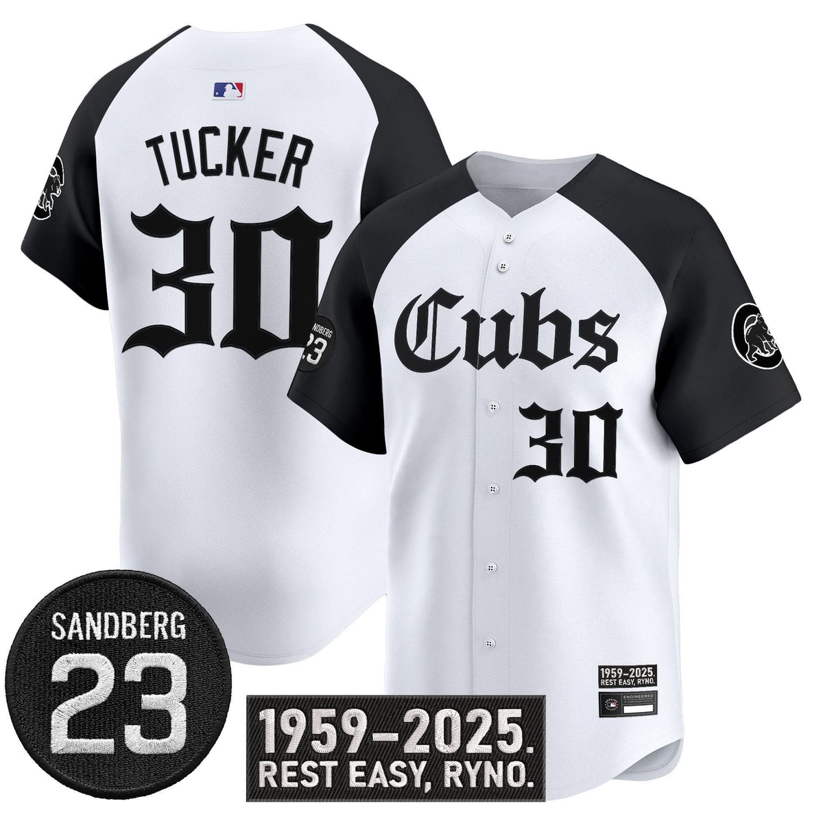 CC 'Ryne Sandberg Tribute' Vapor Premier Limited Jersey - Stitched
