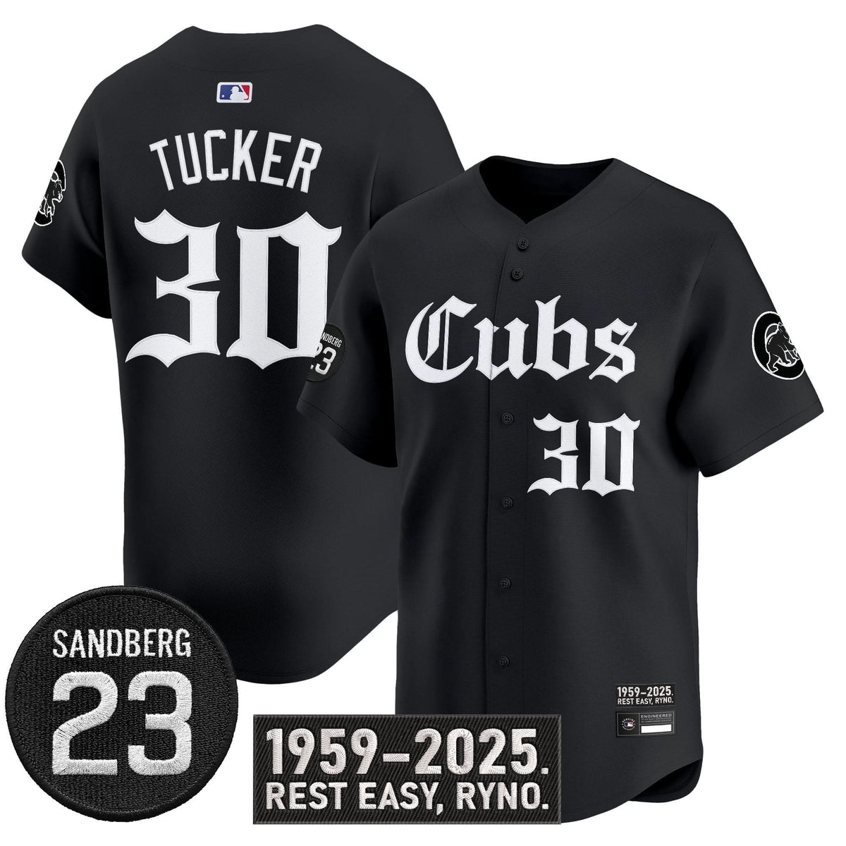 CC 'Ryne Sandberg Tribute' Vapor Premier Limited Jersey - Stitched