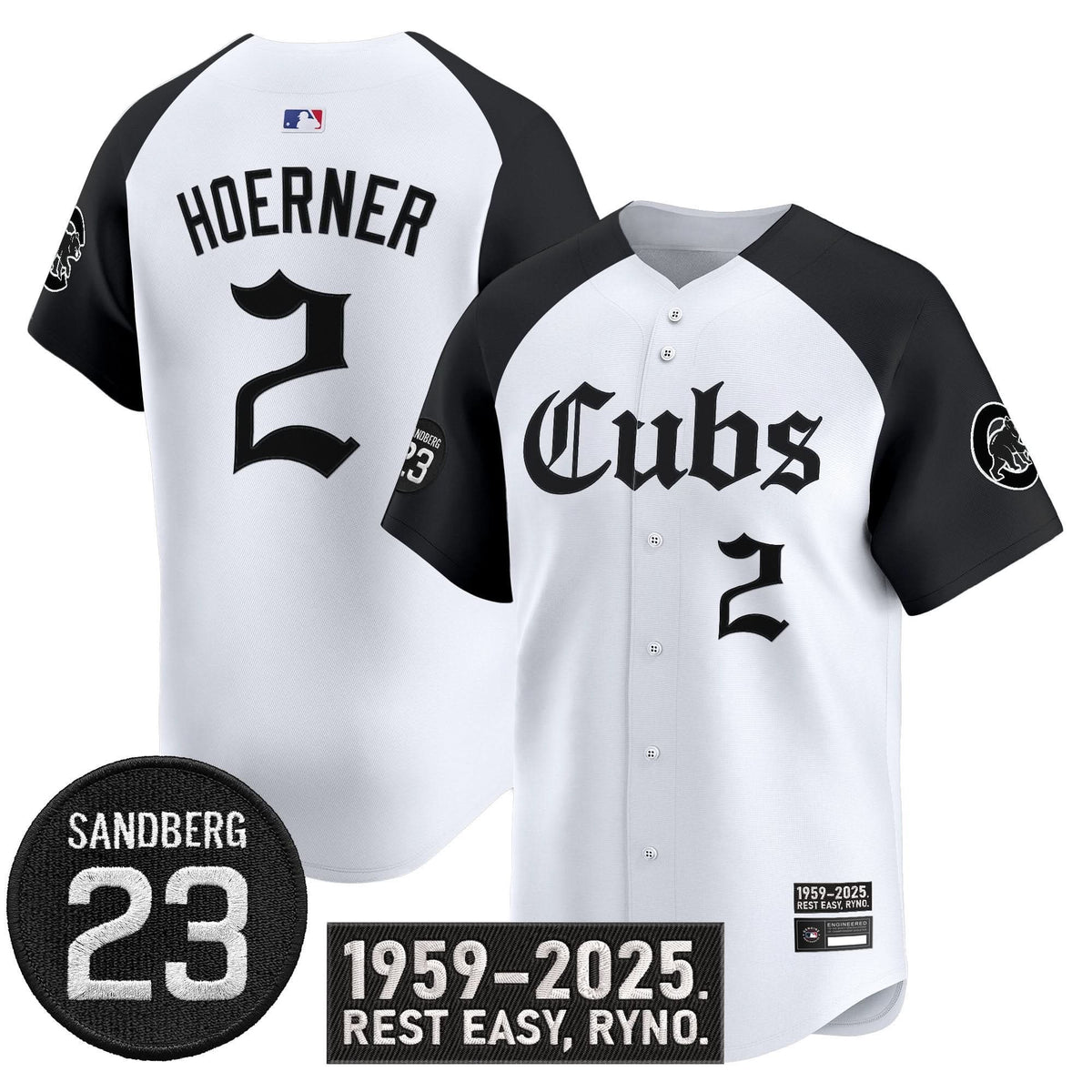 CC 'Ryne Sandberg Tribute' Vapor Premier Limited Jersey - Stitched
