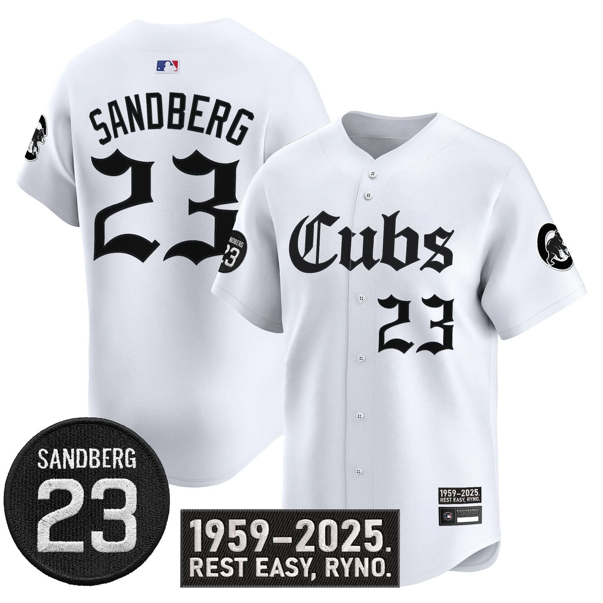 CC 'Ryne Sandberg Tribute' Vapor Premier Limited Jersey - Stitched