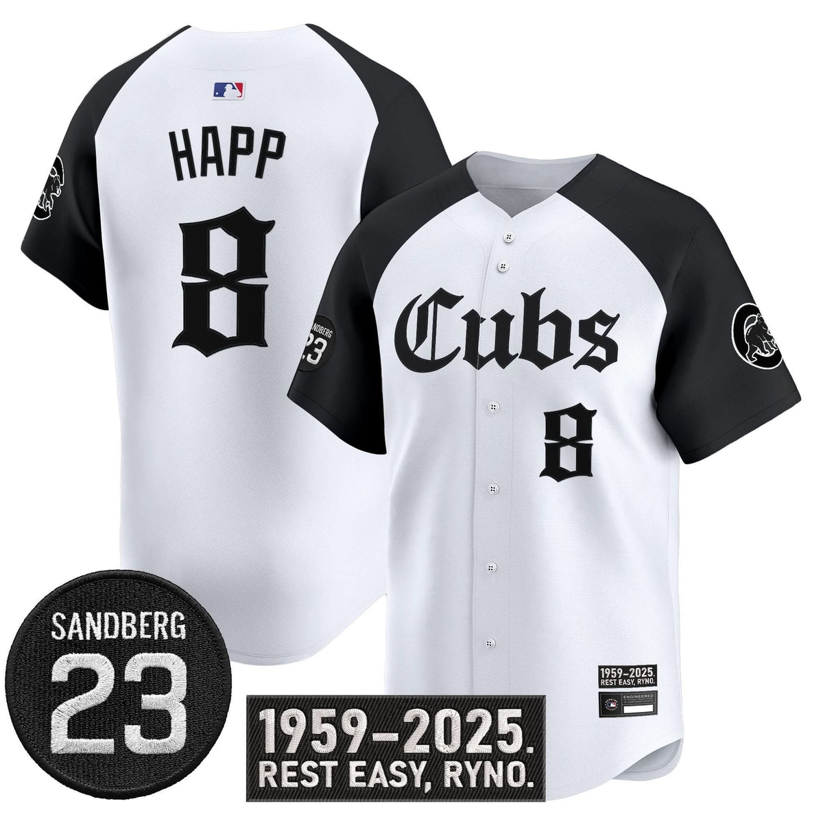 CC 'Ryne Sandberg Tribute' Vapor Premier Limited Jersey - Stitched