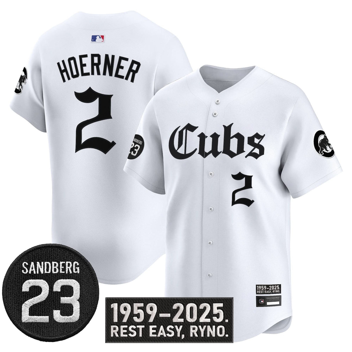 CC 'Ryne Sandberg Tribute' Vapor Premier Limited Jersey - Stitched