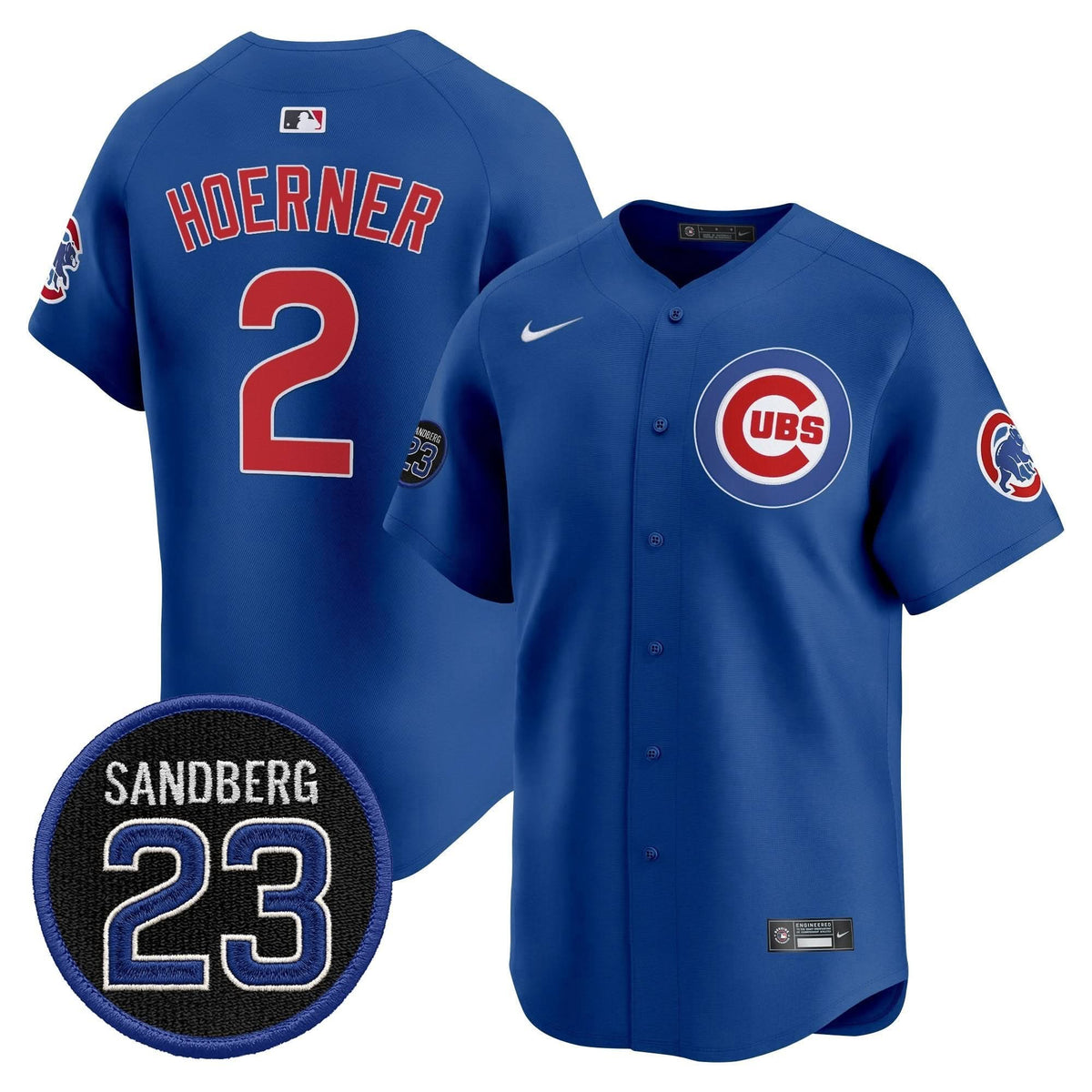 CC 'Ryne Sandberg Tribute' Vapor Premier Limited Jersey V2 - Stitched