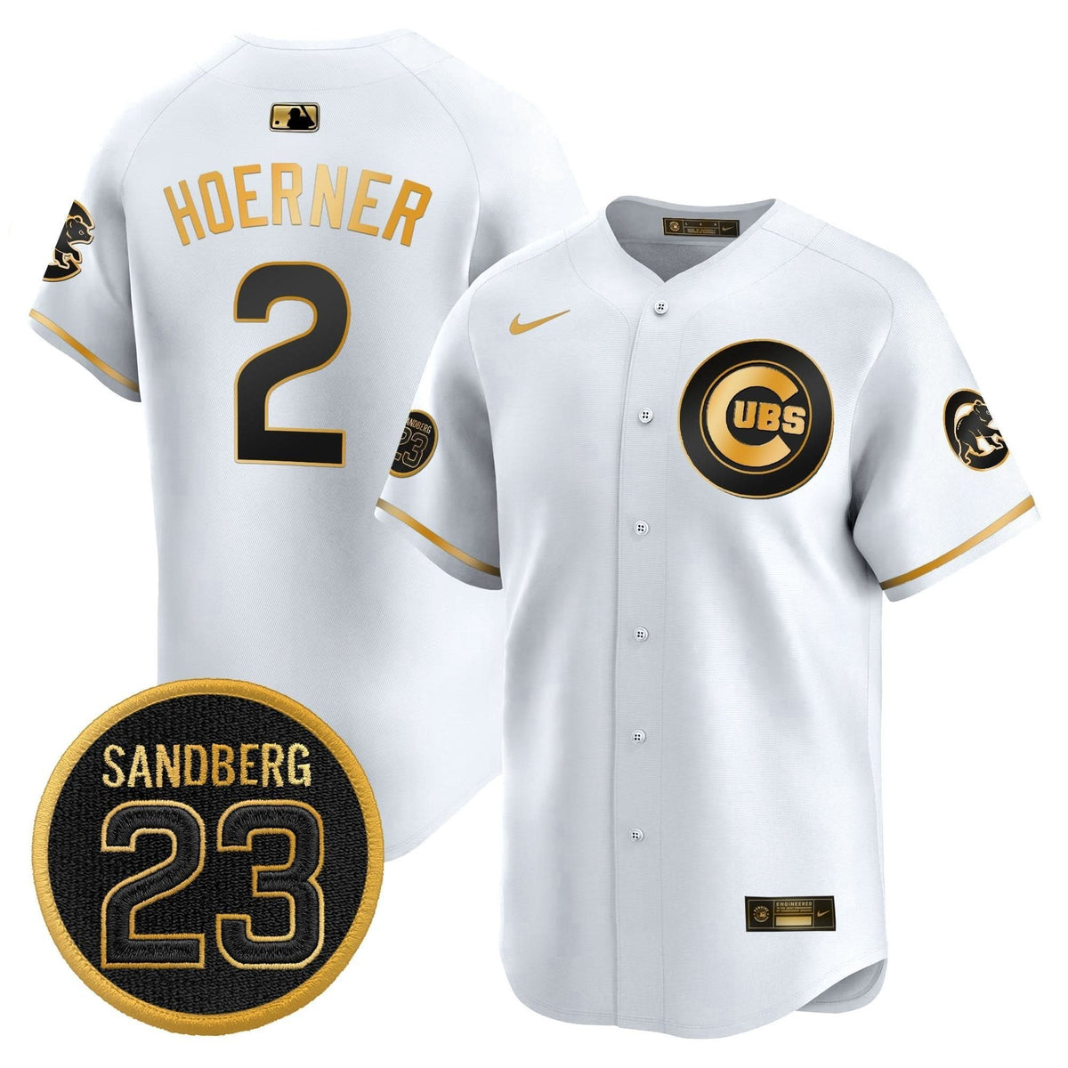 CC 'Ryne Sandberg Tribute' Vapor Premier Limited Jersey V2 - Stitched