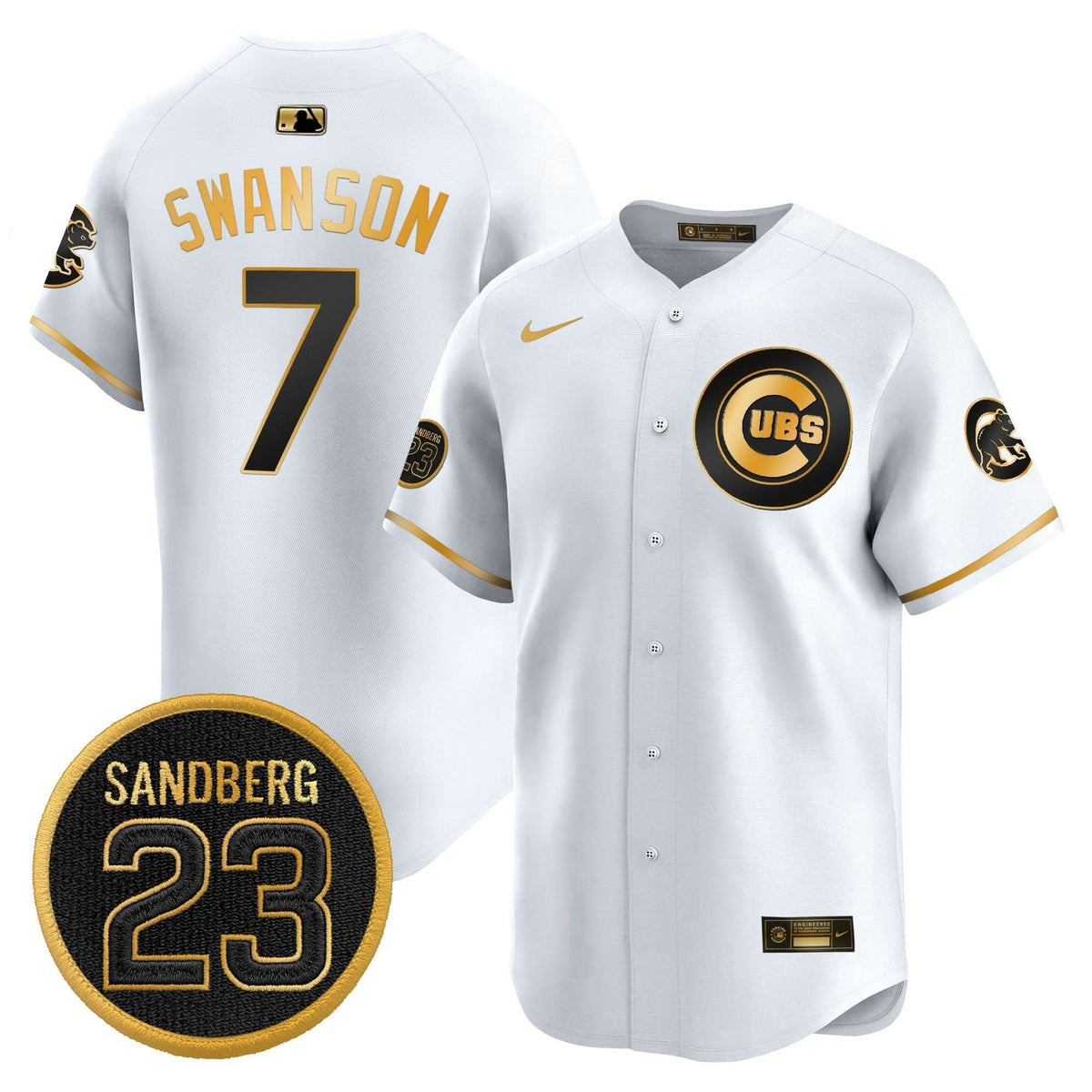 CC 'Ryne Sandberg Tribute' Vapor Premier Limited Jersey V2 - Stitched