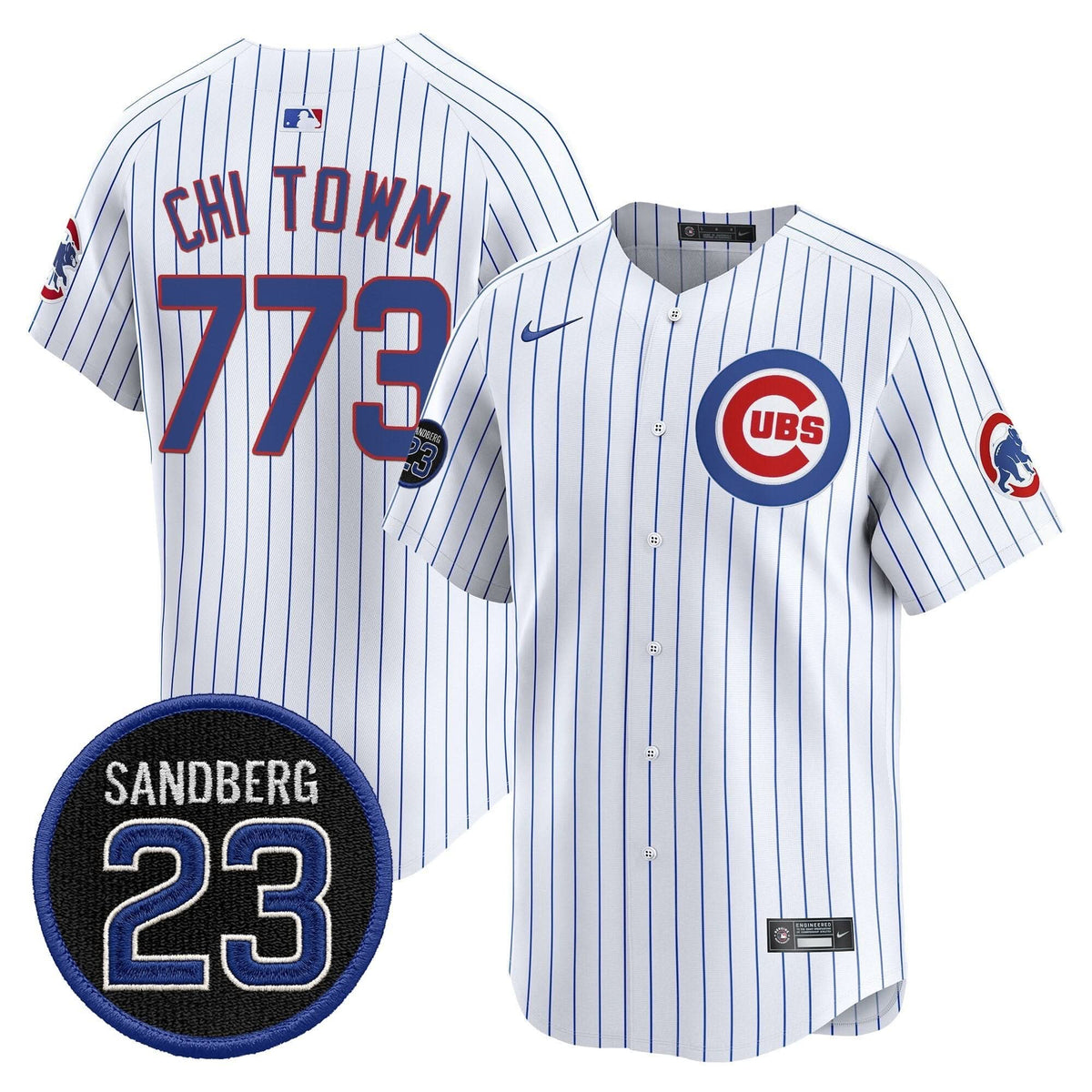 CC 'Ryne Sandberg Tribute' Vapor Premier Limited Jersey V2 - Stitched