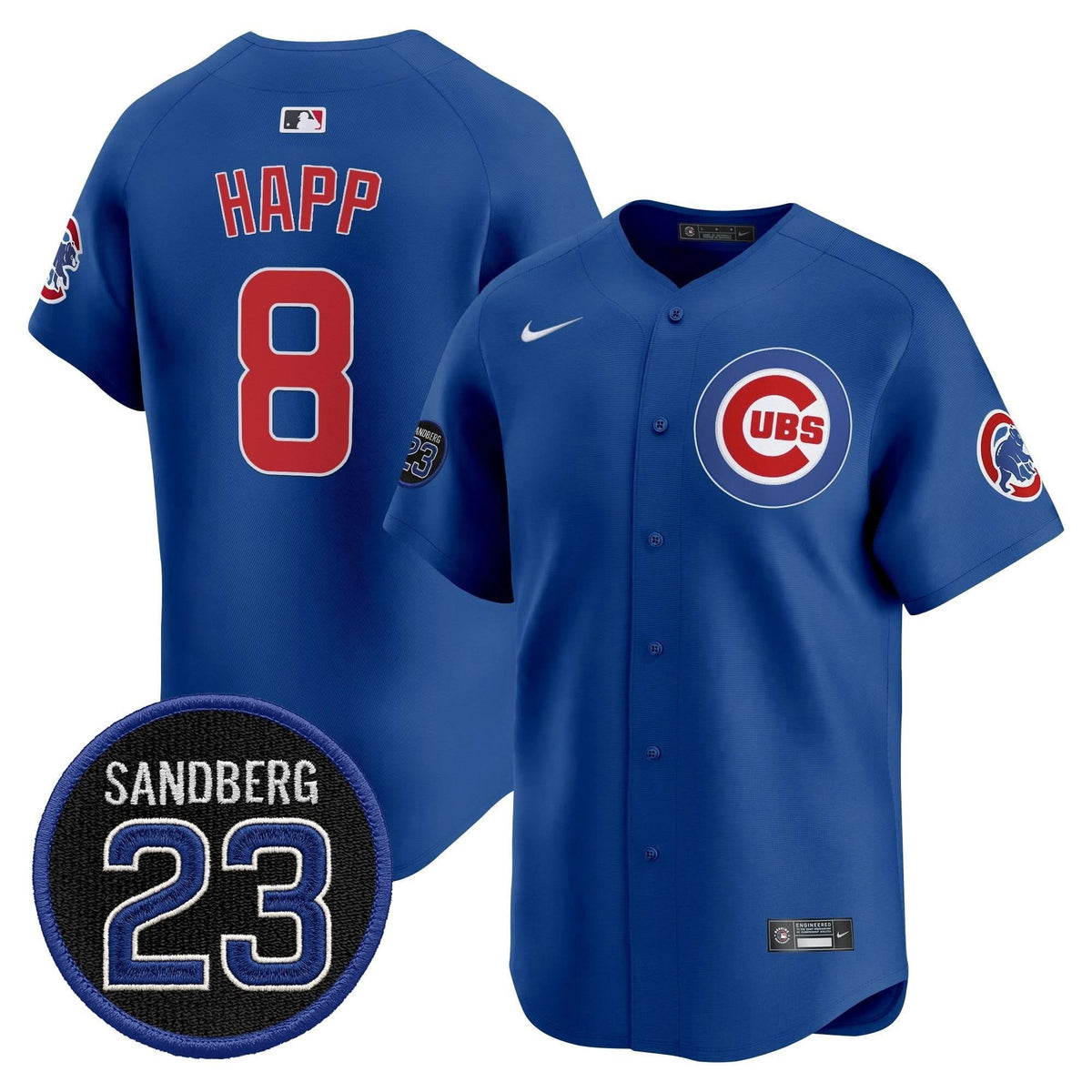 CC 'Ryne Sandberg Tribute' Vapor Premier Limited Jersey V2 - Stitched