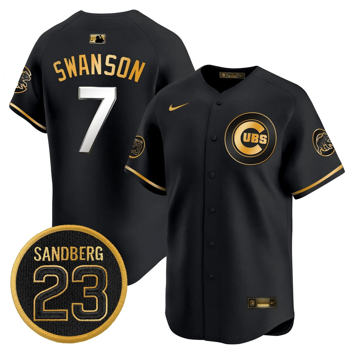 CC 'Ryne Sandberg Tribute' Vapor Premier Limited Jersey V2 - Stitched