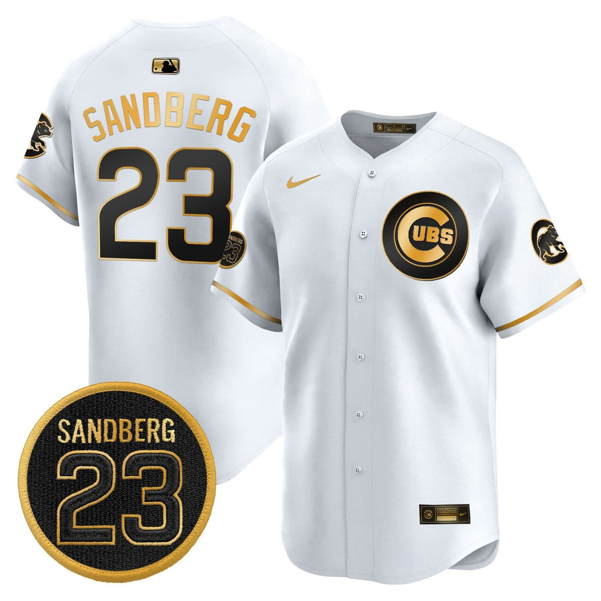 CC 'Ryne Sandberg Tribute' Vapor Premier Limited Jersey V2 - Stitched