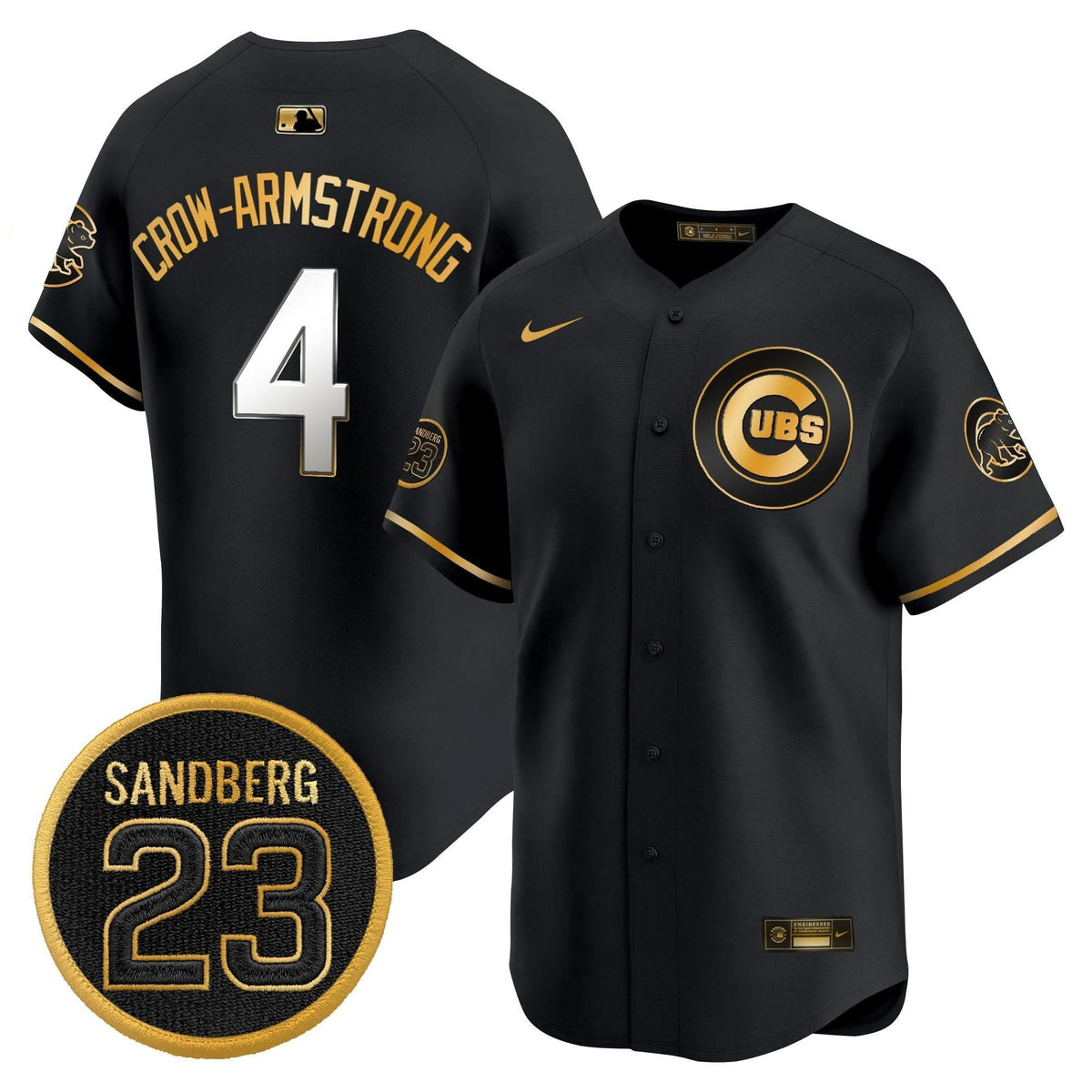 CC 'Ryne Sandberg Tribute' Vapor Premier Limited Jersey V2 - Stitched