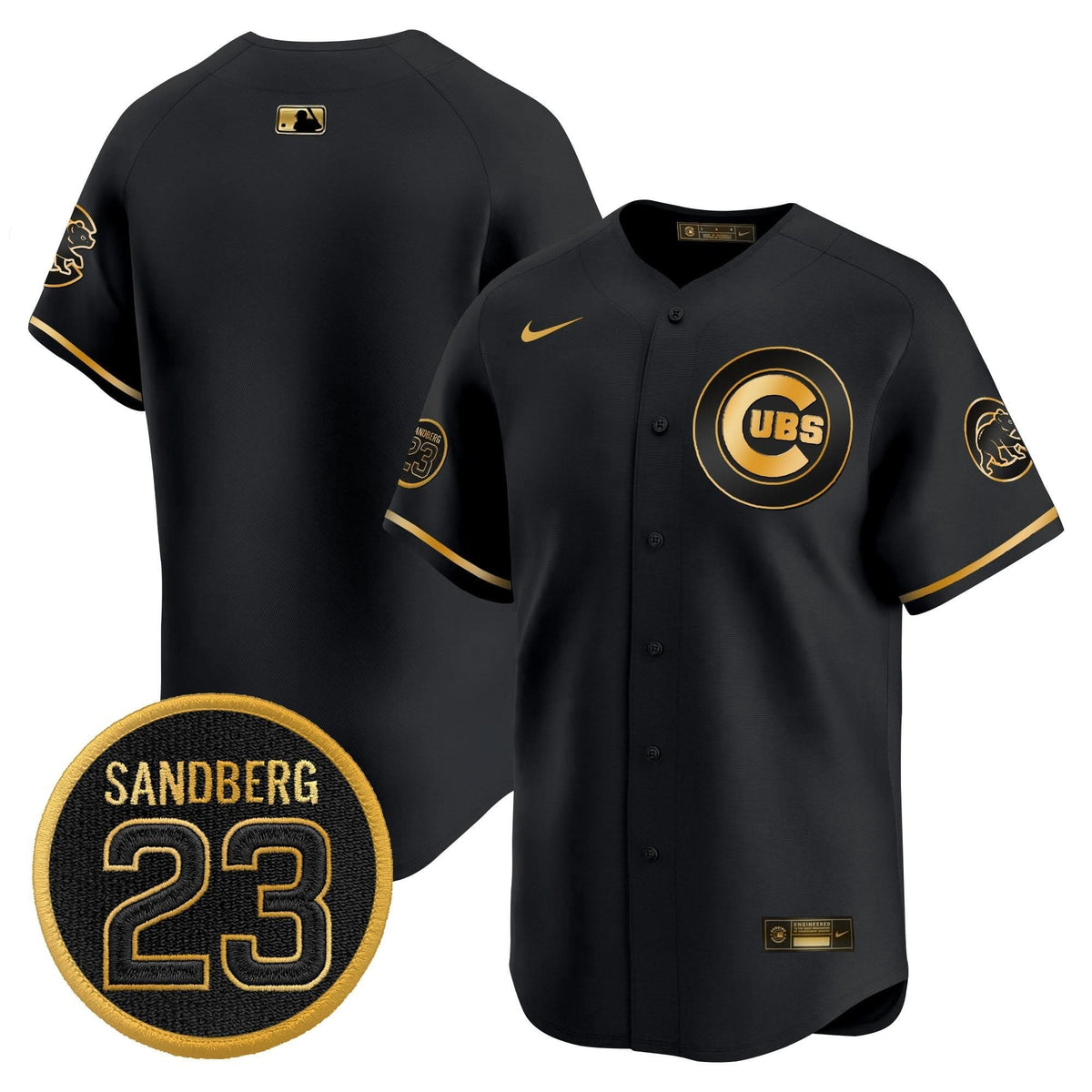 CC 'Ryne Sandberg Tribute' Vapor Premier Limited Jersey V2 - Stitched