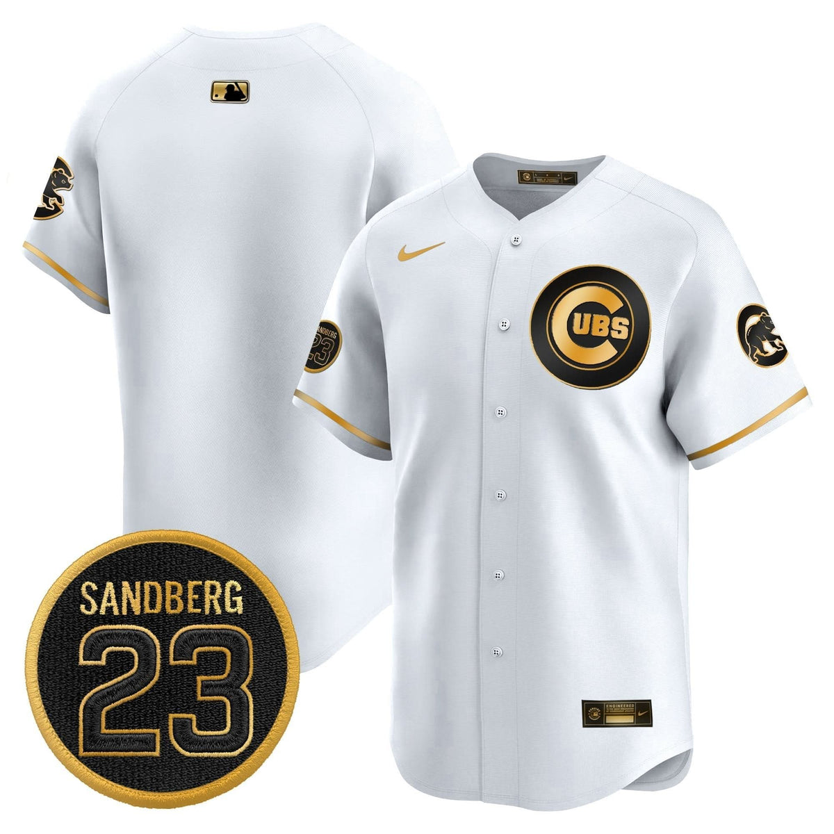 CC 'Ryne Sandberg Tribute' Vapor Premier Limited Jersey V2 - Stitched