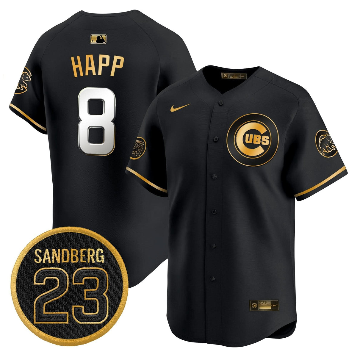 CC 'Ryne Sandberg Tribute' Vapor Premier Limited Jersey V2 - Stitched