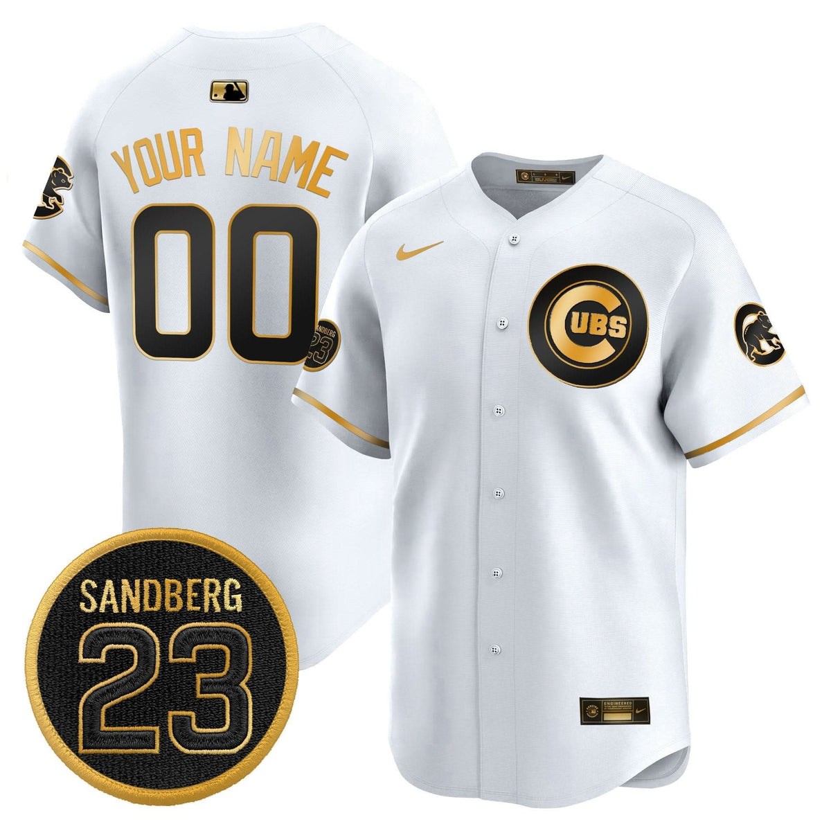 CC 'Ryne Sandberg Tribute' Vapor Premier Limited Custom Jersey V2