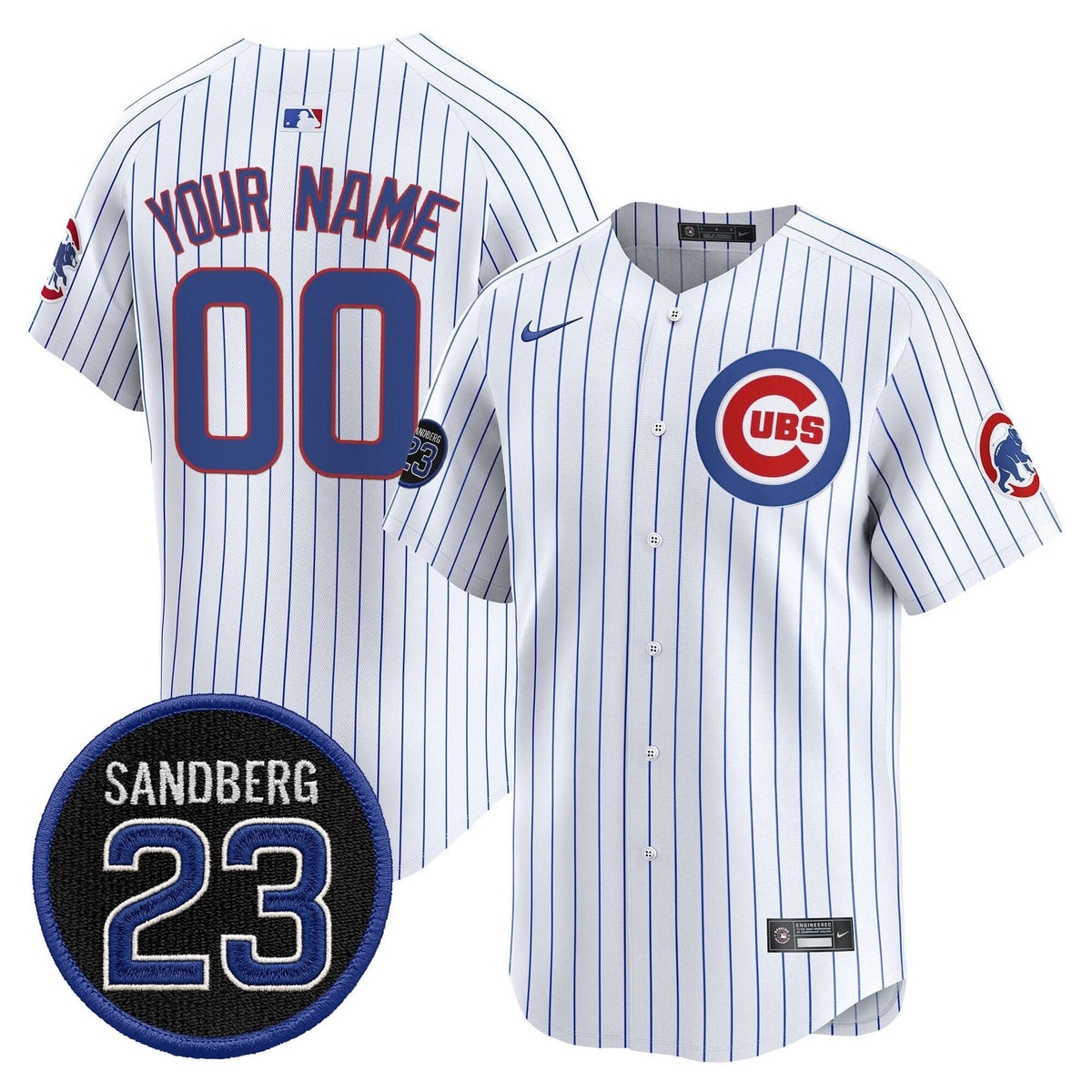 CC 'Ryne Sandberg Tribute' Vapor Premier Limited Custom Jersey V2