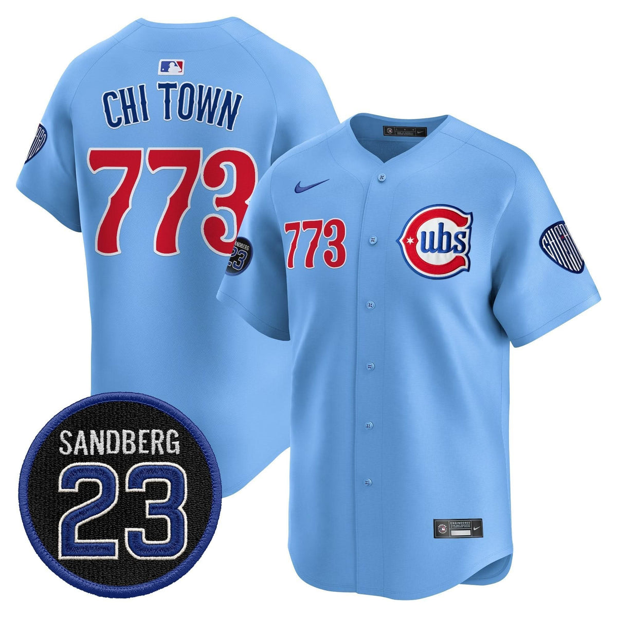 CC 'Ryne Sandberg Tribute' Vapor Premier Limited Jersey V2 - Stitched