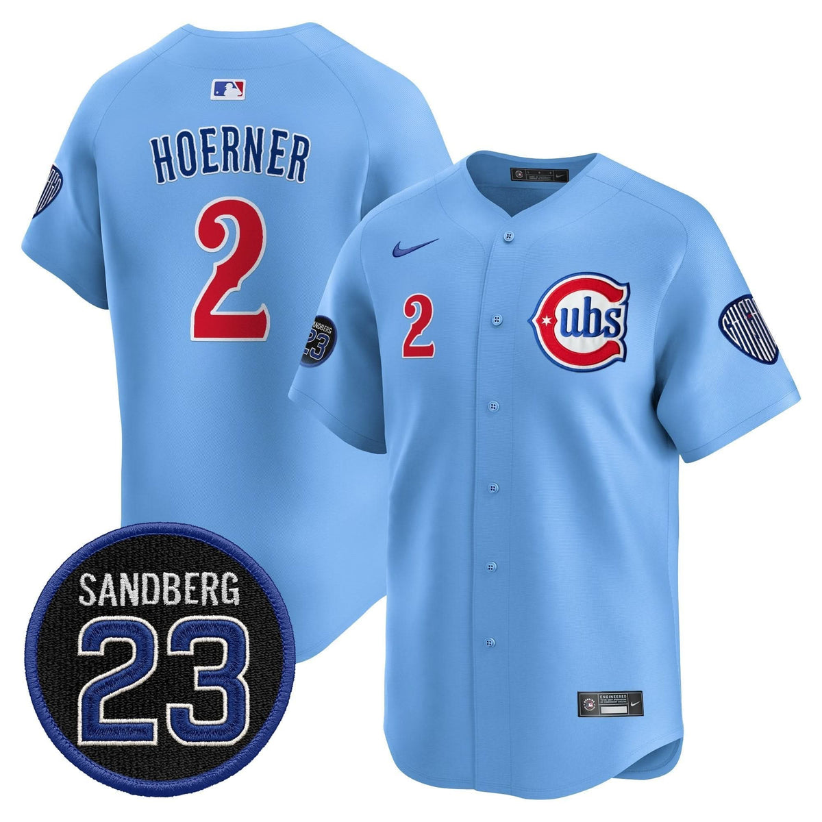 CC 'Ryne Sandberg Tribute' Vapor Premier Limited Jersey V2 - Stitched