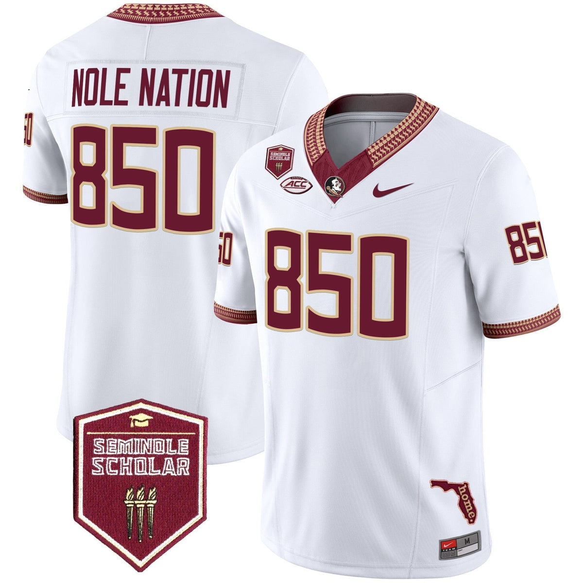 FSS 2025 Seminole Scholar Patch Vapor Limited Jersey