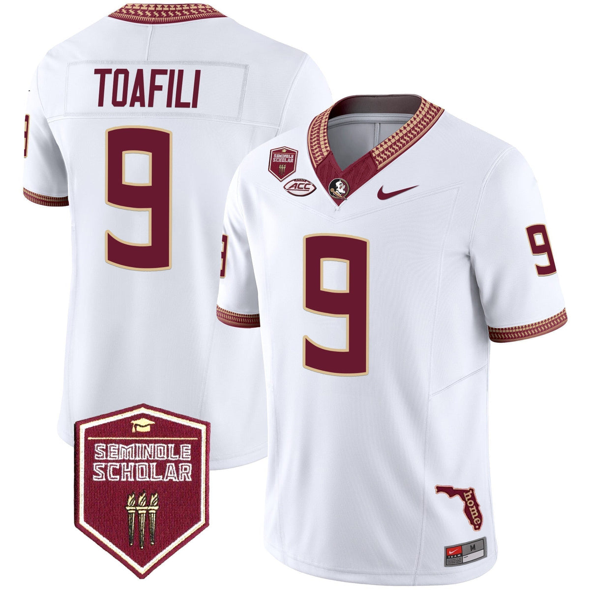 FSS 2025 Seminole Scholar Patch Vapor Limited Jersey