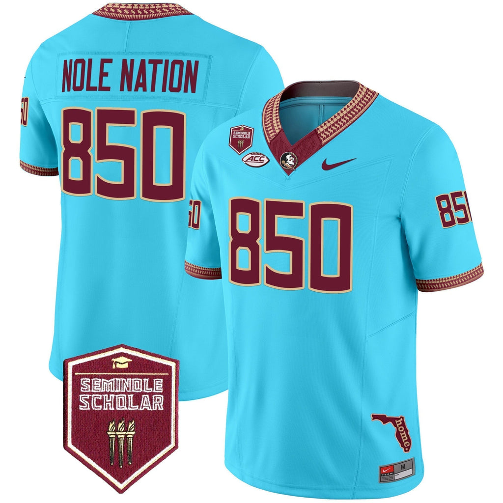 FSS 2025 Seminole Scholar Patch Vapor Limited Jersey